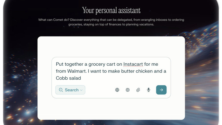 Perplexity's comet ai browser