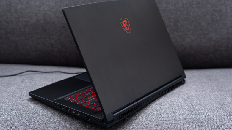 MSI GF65 Thin gaming laptop, msi laptop concept