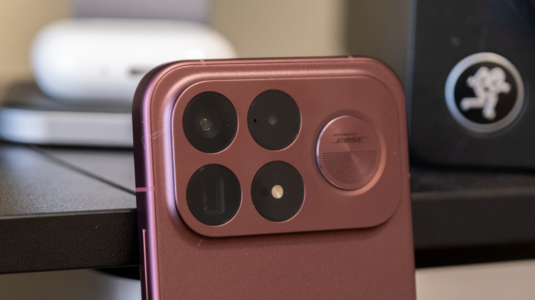 Camera module on the Poco F9 Ultra