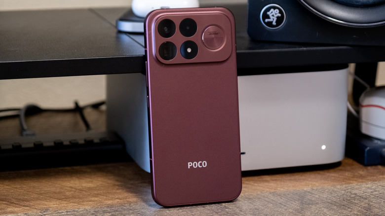 Back of the Poco F9 Ultra