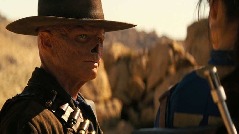 The Ghoul looking at Lucy from 'Fallout' Season 2 trailer