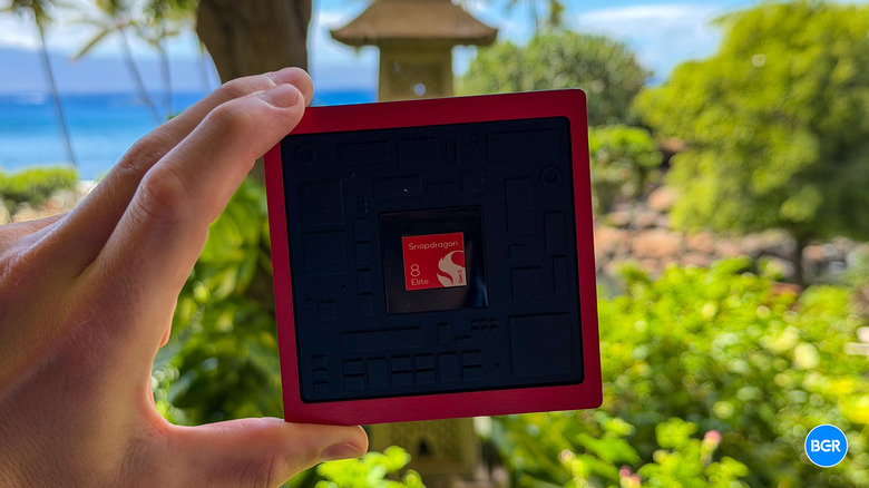 Front of the Qualcomm Snapdragon 8 Elite Gen 5