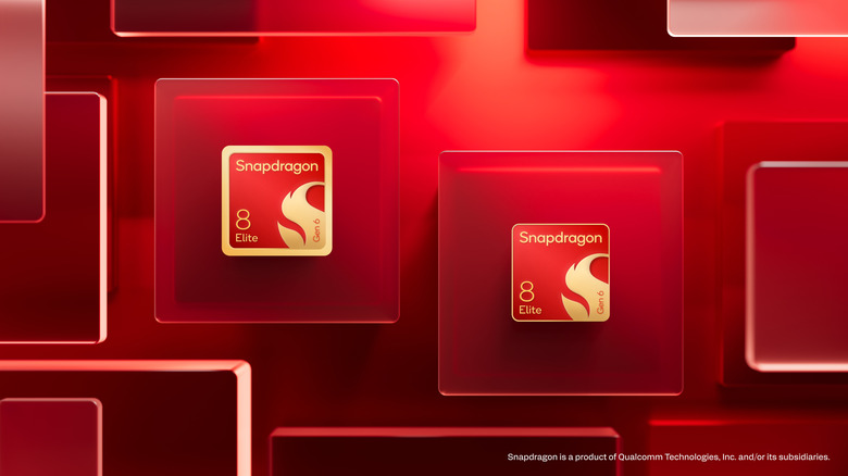 Graphic of the Snapdragon 8 Elite Gen 6 and Extreme chips