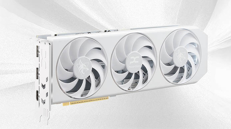Powercolor Hellhound Spectral White Radeon 9060 XT