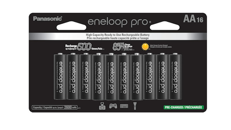 Panasonic battery packaging with all batteries inside