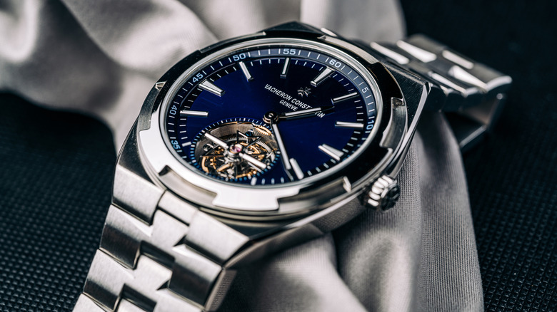 Vacheron Constantin Tourbillon luxury watch on display