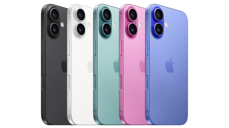iPhone 16 colorways