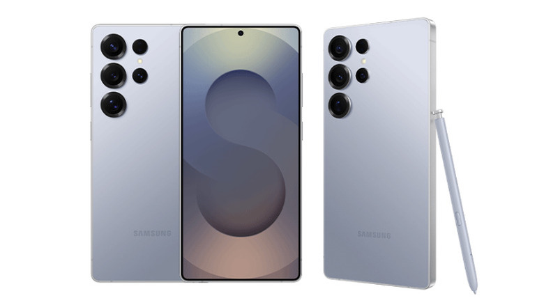 Samsung Galaxy S25 Ultra in Titanium Silverblue