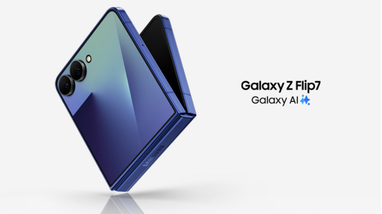 Samsung Galaxy Z Flip 7 in folded state