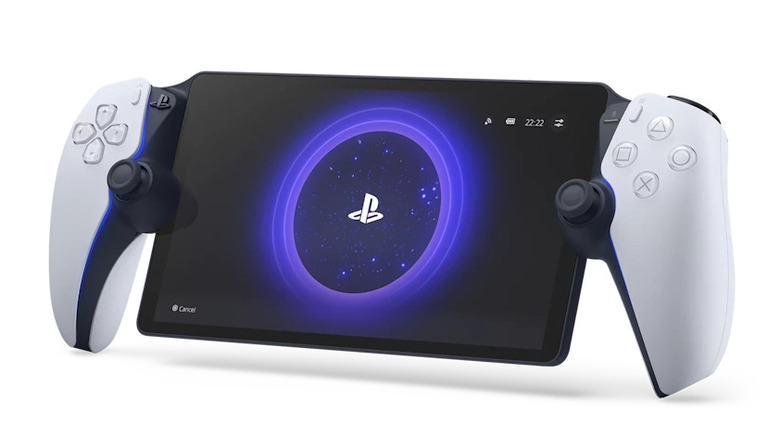 PlayStation Portal with the logo at the center of the screen