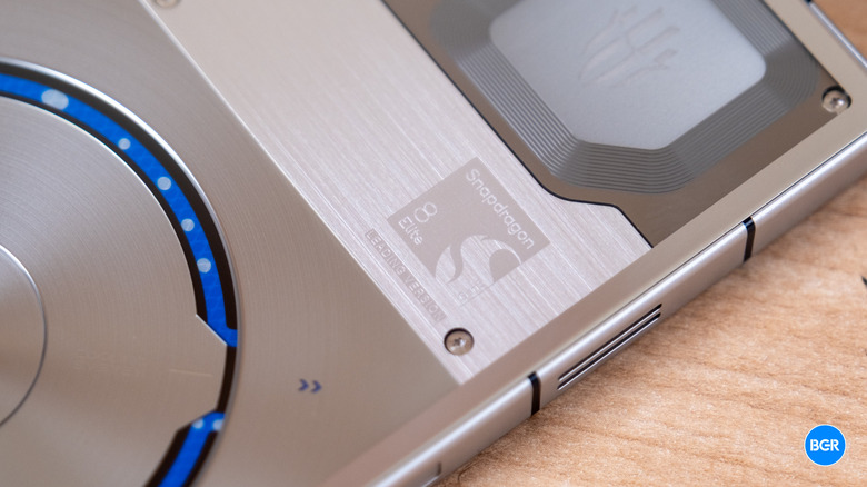 Snapdragon logo on the RedMagic 11S Pro