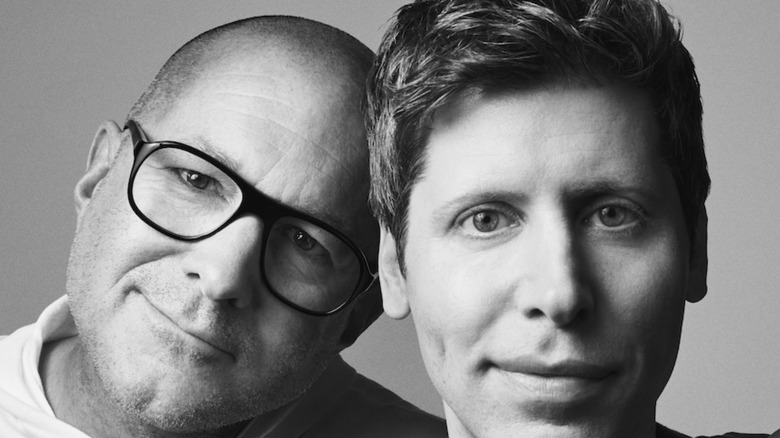 Former Apple design chief Jony Ive and OpenAI's CEO Sam Altman