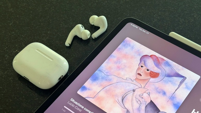 AirPods Pro 3 alongside M4 iPad Pro