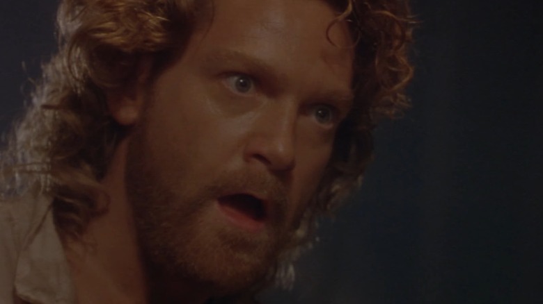 Kenneth Branagh as Victor Frankenstein looking shocked in Mary Shelley's Frankenstein