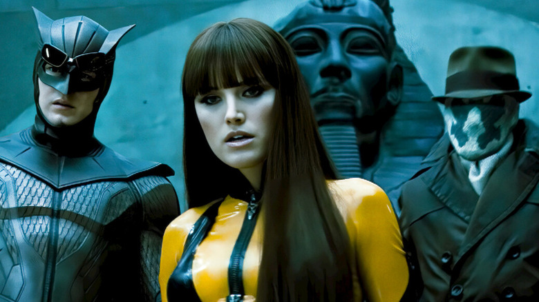 A shot from the Watchmen film