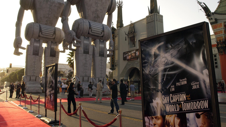 Red carpet movie premiere for Sky Captain and the World of Tomorrow