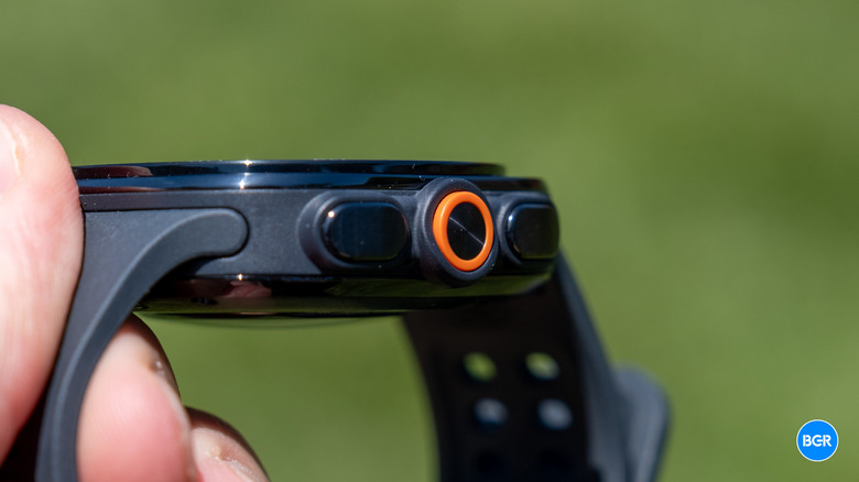 Side of the Samsung Galaxy Watch Ultra 2