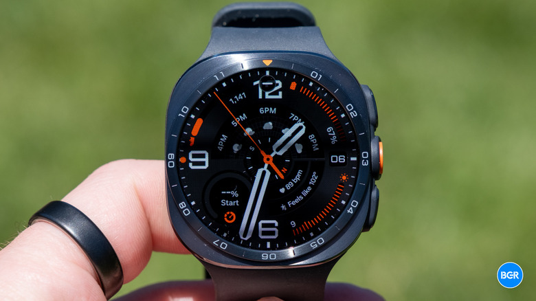 Front of the Samsung Galaxy Watch Ultra 2