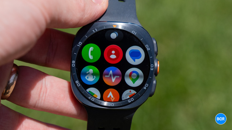 Apps on the Samsung Galaxy Watch Ultra 2