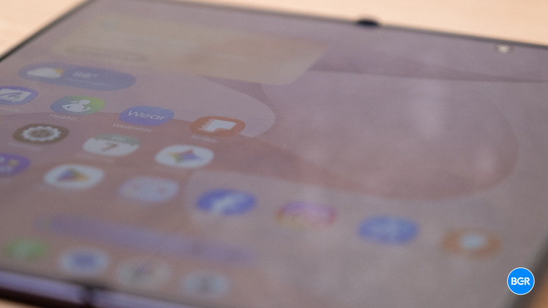 Display on the Samsung Galaxy Z Fold 8 Ultra
