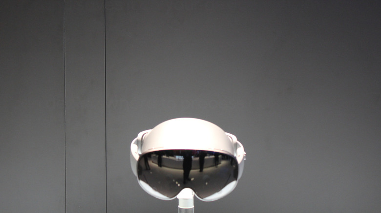 Project Moohan on display at MWC 2025 in Barcelona, Spain.