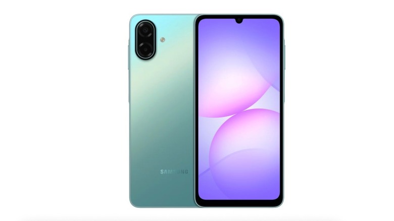 The Galaxy A07 5G.