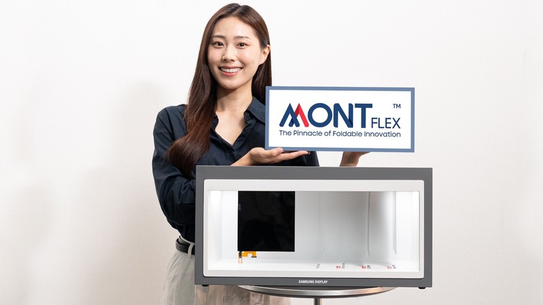 Samsung Display reveals its new Mont Flex foldable screen technology