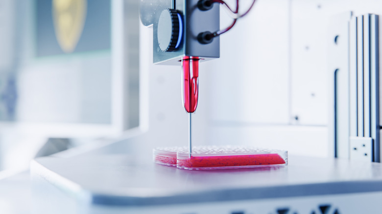 Medical laboratory 3d printing humanparts