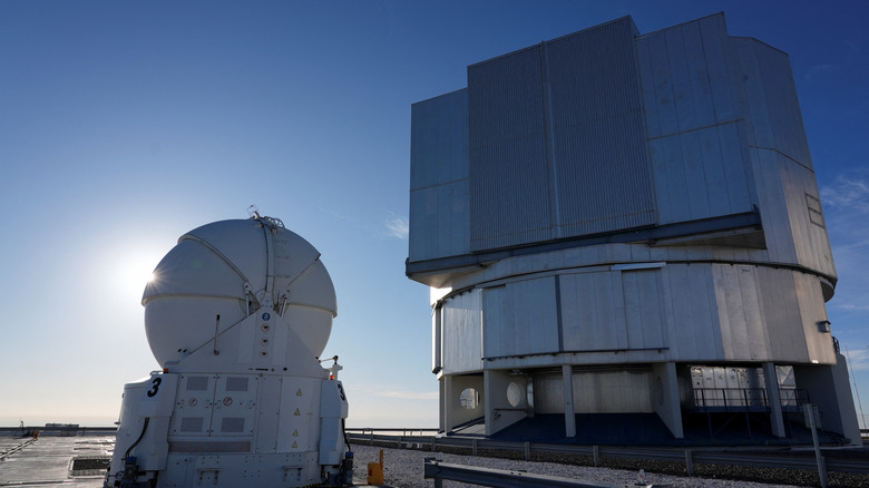 The Very Large Telescope in Chile's Atacama Desert