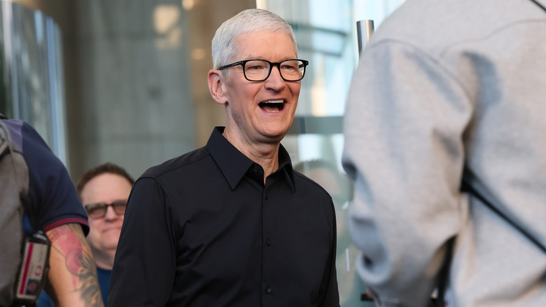 Tim Cook on iPhone 17 launch day