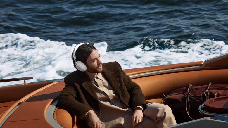 A man wearing the Sony 1000X The Collexion