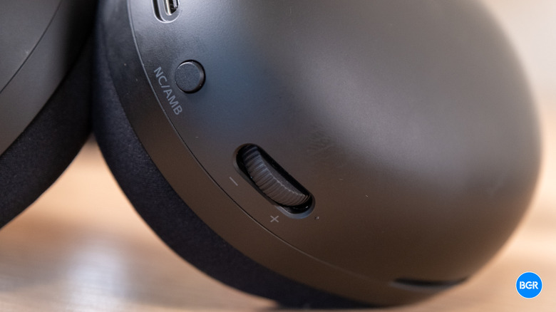 Volume wheel on the Sony Inzone H9 II gaming headset