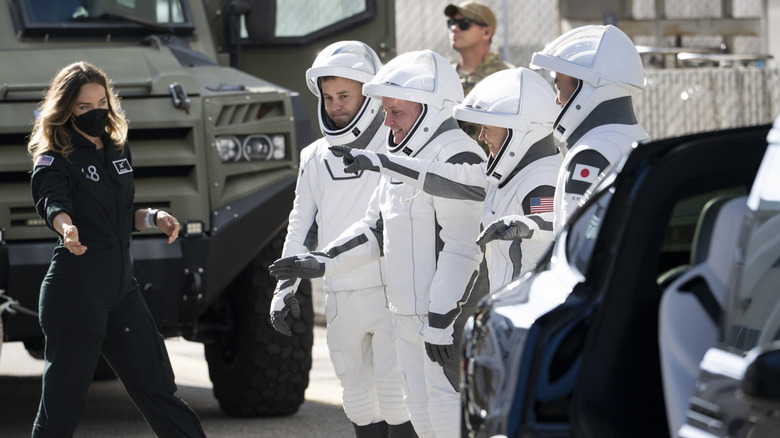 NASA Crew-11 before launch in July 2025