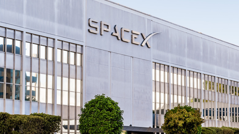 External of SpaceX headquarters