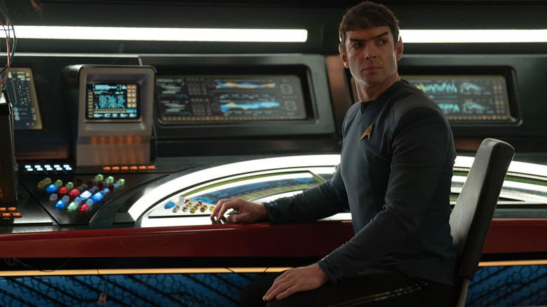 Ethan Peck as Spock