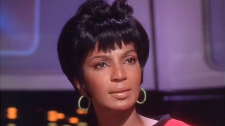 Nichelle Nichols as Uhura in Star Trek: The Original Series