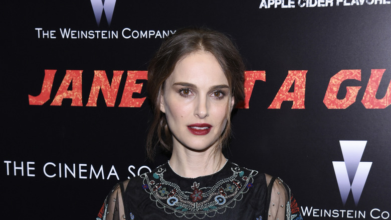 Natalie Portman at the premier of "Jane Got a Gun"