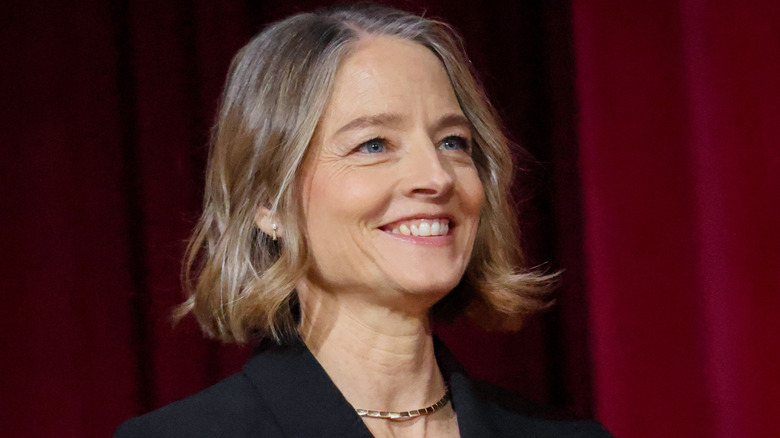 Jodie Foster smiling