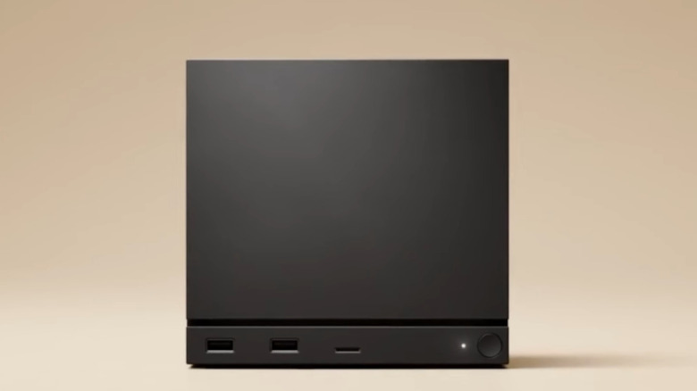 Steam Machine on a beige background