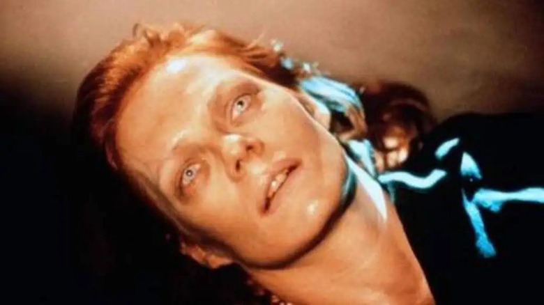 Bobbi Anderson looking mesmerized and out of it