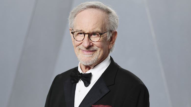 Steven Spielberg smiling