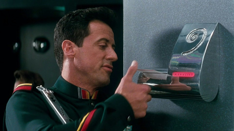 Sylvester Stallone as John Spartan in 