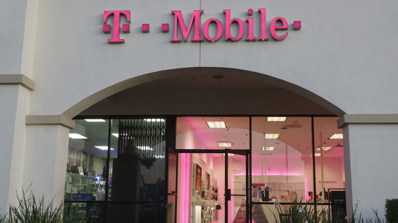A T-Mobile store in California