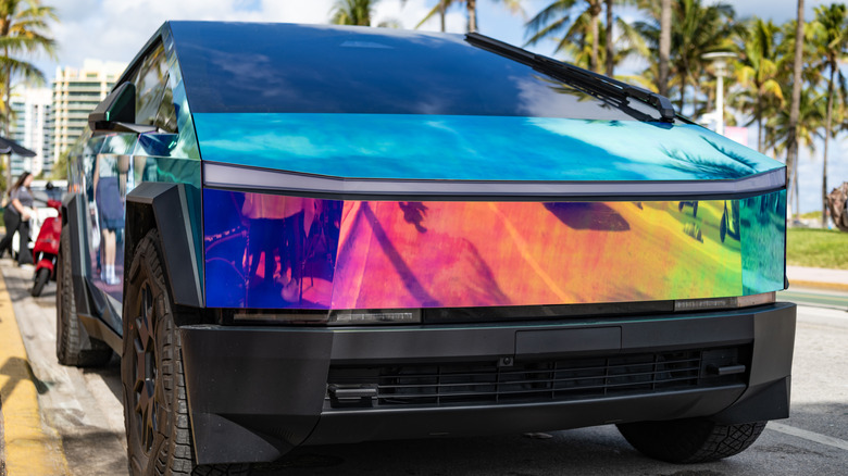 Colorful Cybertruck