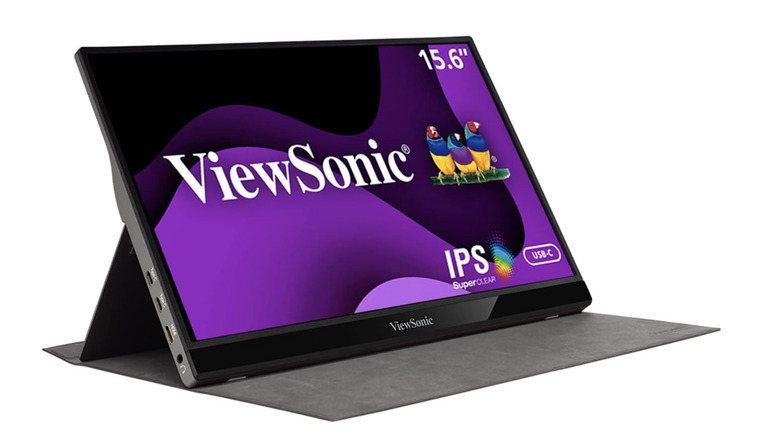 The ViewSonic VG1655 on a white background