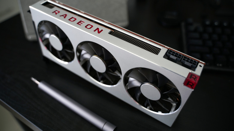An AMD Radeon VII