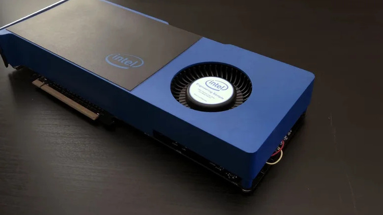 An Intel Larrabee prototype card
