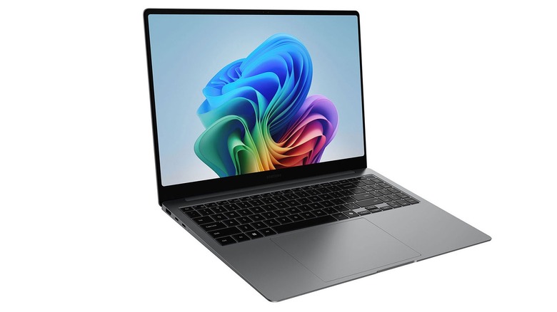 The Samsung Galaxy Book5 Pro on a white background.