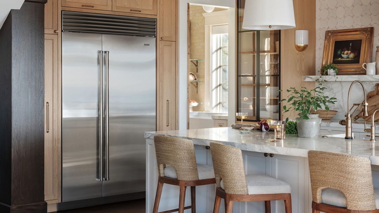 Sub-Zero built-in refrigerator