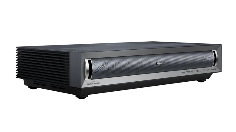 The Hisense PX3-PRO with a white background